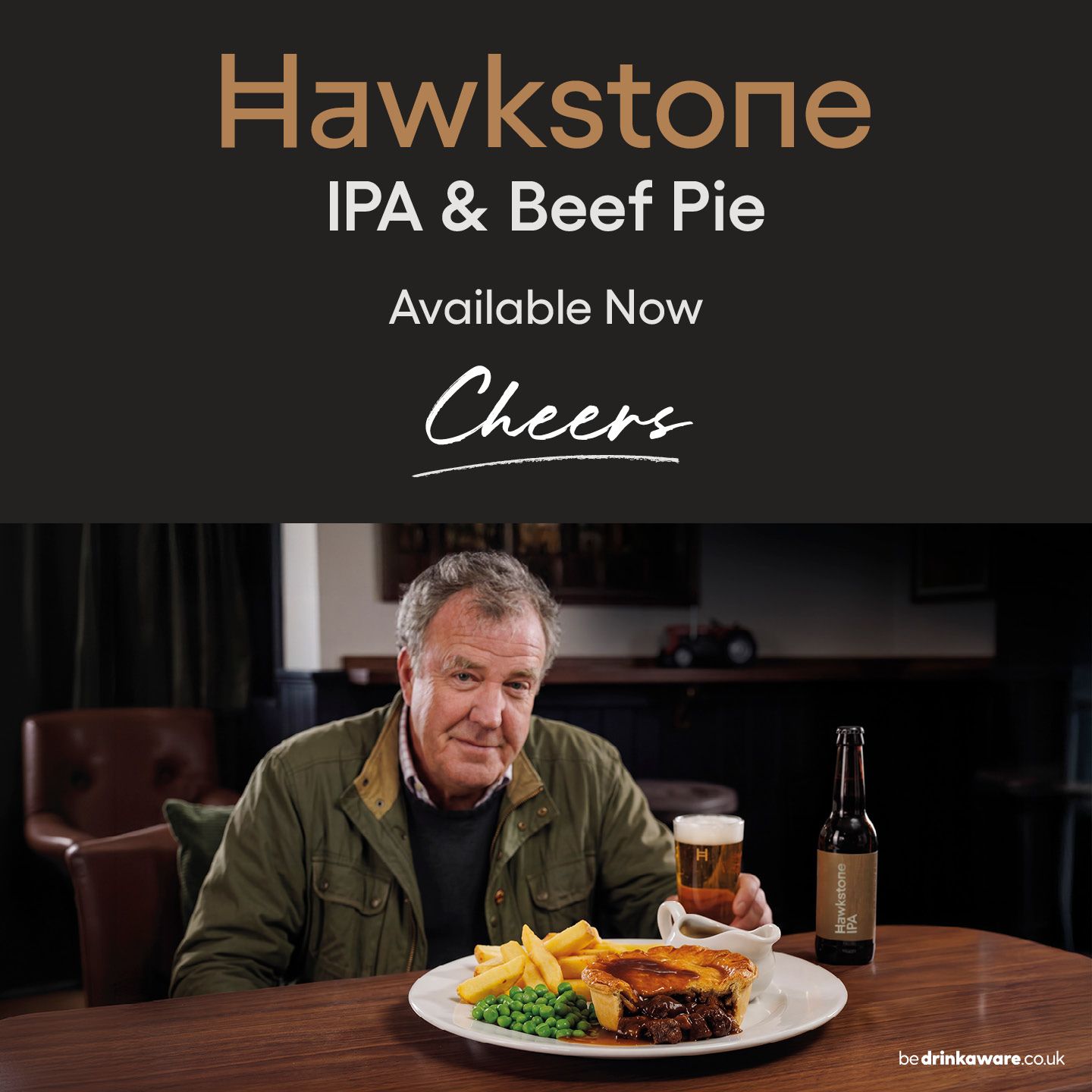 Meet the Hawkstone IPA & Beef Pie
